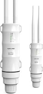 Répéteur WiFi sans fil étanche Wavlink AC600 - Double Bande 2.4+5G, PoE, 3-en-1 Routeur/Répétiteur/Point d'accès (Entrepôt EU)