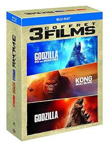 Godzilla + Godzilla : Roi des Monstres + Kong : Skull Island [Blu-Ray]