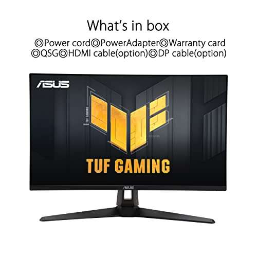 [Prime] Ecran 27" Asus TUF Gaming VG27AQA1A