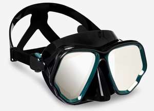 Masque de plongée SUEBA - 500 Dual Noir Gris Miroir