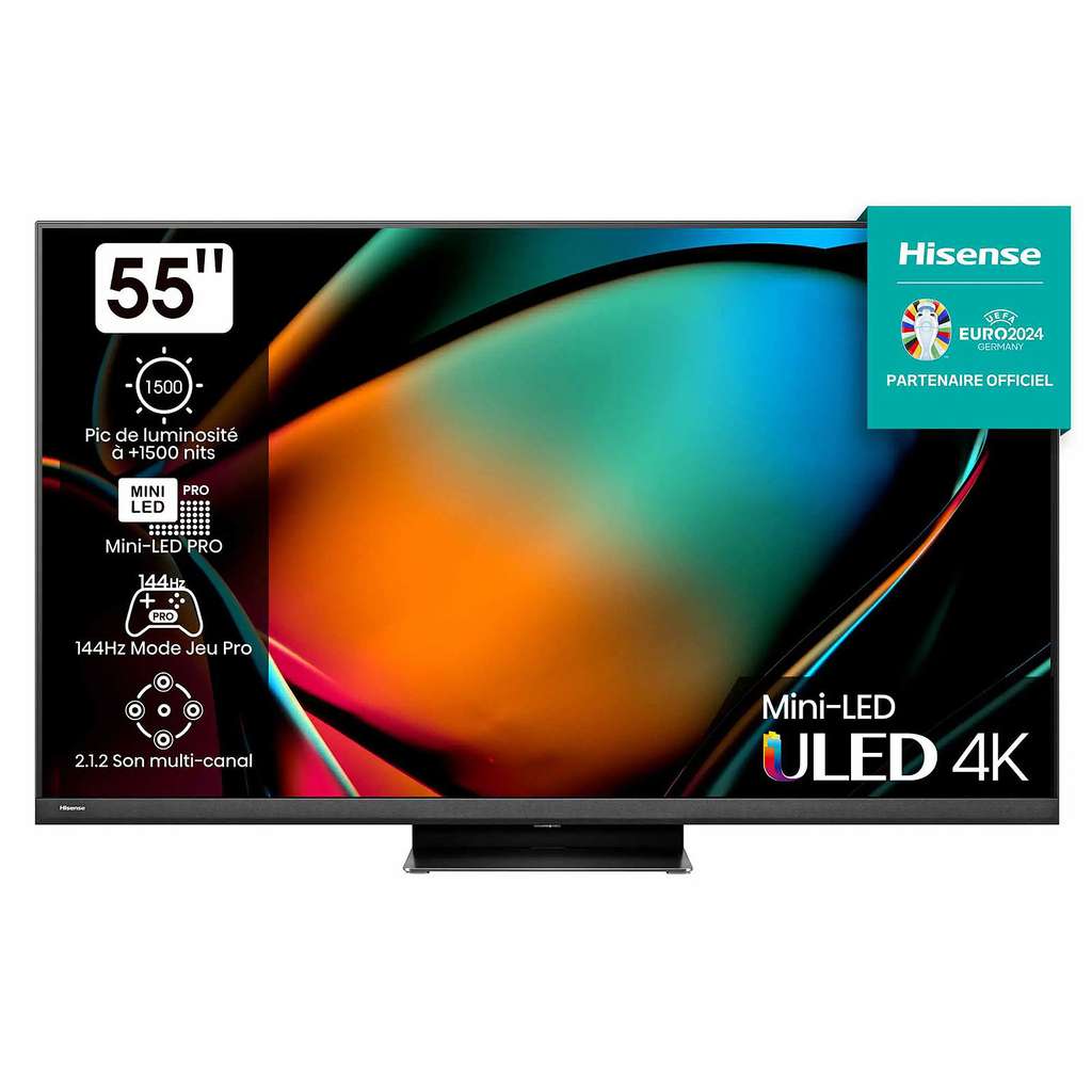 La TV 4K UHD 60 pouces Hisense à 499 euros