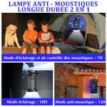 Lampe Anti Moustique LED (via coupon - vendeur tiers)