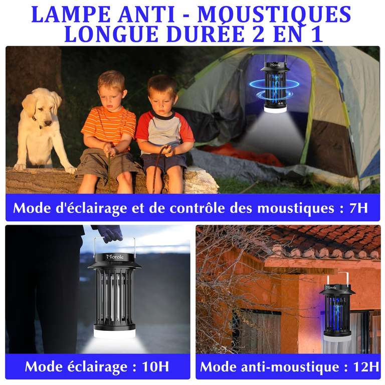 Lampe Anti Moustique LED (via coupon - vendeur tiers)