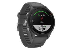 Montre Garmin Forerunner 255 Black - 22mm, silicone - Gris (Frontaliers Suisse)