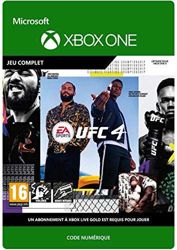 UFC 4 Standard Edition sur Xbox One (Dématérialisé)