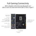 Carte mère Asus TUF Gaming B760 Plus - Wifi D4, Socket Intel LGA 1700, mémoire DDR4