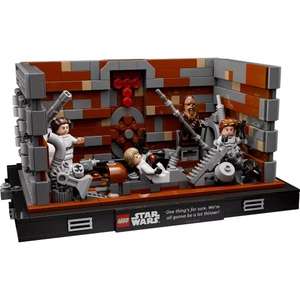 Lego Star Wars 75339 - Diorama du compacteur de déchets de l'Étoile de la Mort
