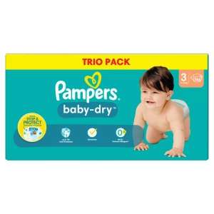 Couches Pampers Baby-Dry couches taille 3 - 6-10 Kg, 156 Couches (Via 19.03€ sur la Carte de Fidélité) - Montgeron (91)