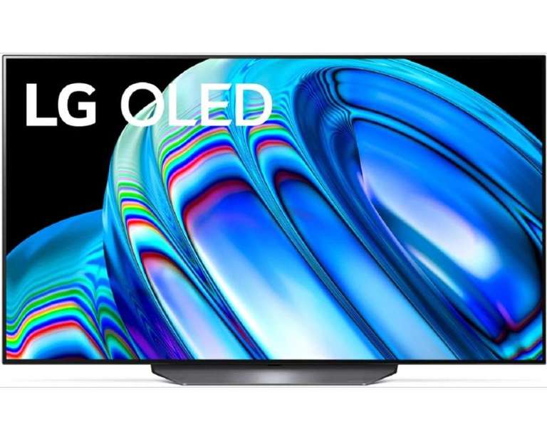 TV 55" LG OLED55B2 (2022) - Dalle OLED 10 Bits, 100 Hz, Processeur LG Alpha 7 (G5), Dolby Vision IQ, HDR10, HLG