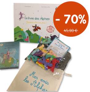 Pack 28 figurines Alphas + Livre des Alphas (editionsrecrealire.com)