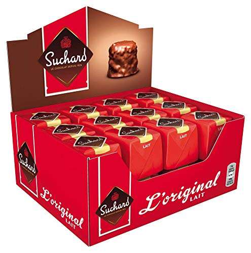 Présentoir de 24 chocolats Suchard Rocher L'original Lait