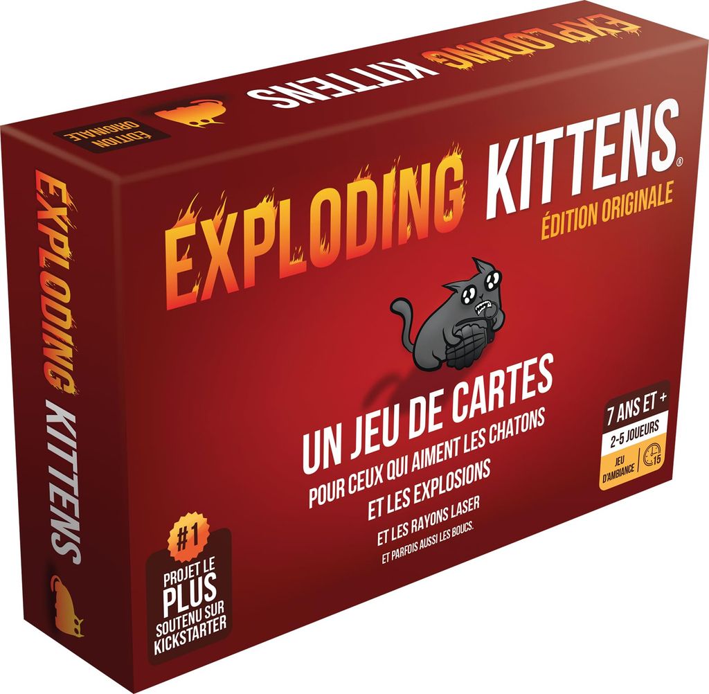 Jeu de Société Exploding Kittens