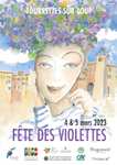 Visite guidée du village médiéval sur réservation et Animations gratuites lors de la Fête des Violettes - Tourrettes-sur-Loup (06)
