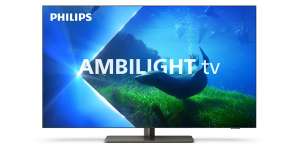 TV OLED 42" PHILIPS 42OLED808 - 4K, 120 Hz, Ambilight, HDR10+, Google TV, 2023