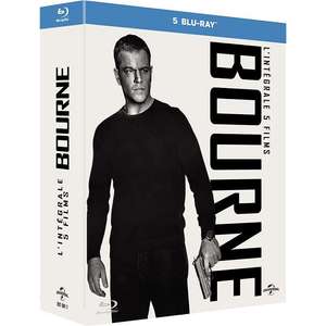 50% de réduction immédiate sur une sélection de coffrets Blu-ray, Blu-ray 4K & DVD - Ex : Jason Bourne : L'intégrale en Blu-ray (5 films)
