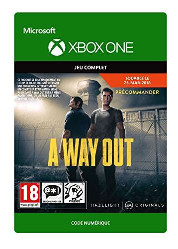 A Way Out sur Xbox One, Series (Dématérialisé)