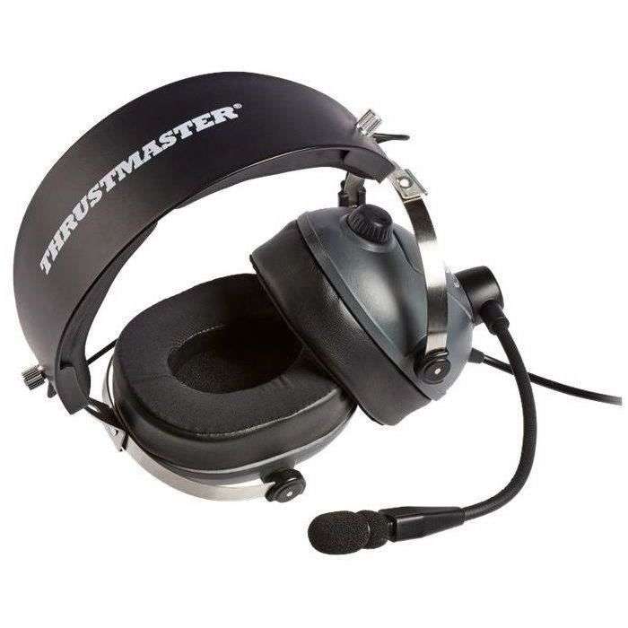 Casque micro gaming filaire Thrustmaster T.Flight U.S. Air Force Edition-DTS - multiplateforme, noir