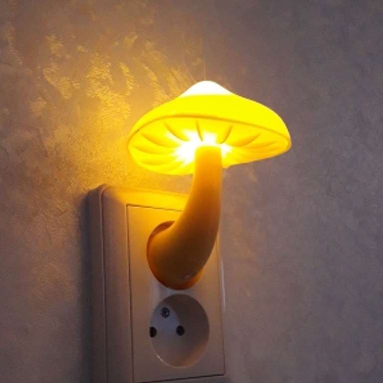 Lampe Murale LED en forme de Champignon