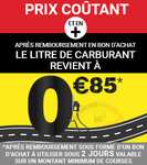 Carburant à 0.85€/Litre (via remboursement de la différence en BA, valable à partir de 100€ d'achat en magasin) - Magasins participants