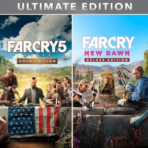 Jeu Far Cry 5 Gold Édition + Far Cry New Dawn Deluxe Edition sur PS4 (Dématérialisé)