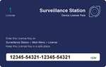 Licence Synology CLP1 Surveillance Station pour caméra supplémentaire