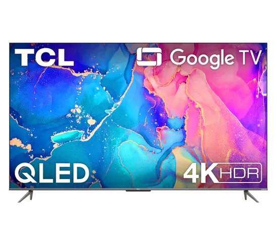 TV 50" TCL 50C633 - 4K, QLED (Via ODR de 50€)