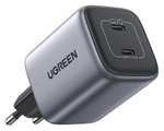 [Prime] Chargeur UGREEN Nexode (45W) - 2x USB-C, GaN II Tech (Vendeur tiers)
