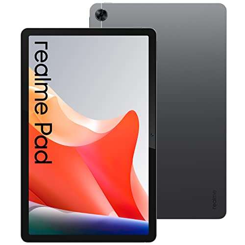 Tablette 10.4" Realme Pad - Full HD+ IPS, Helio G80, RAM 4 Go, 64 Go, Dolby Atmos, 7100 mAh (via coupon - vendeur tiers)