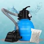 Filtre à sable pour piscine Monzana MZPP05 - 4500 L/h, 100W, 12L