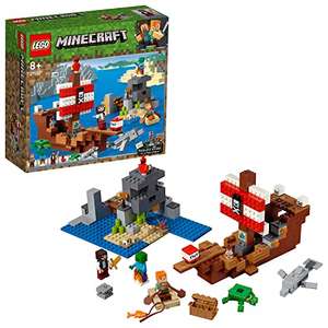Jeu de construction Lego Minecraft L'Aventure du Bateau Pirate 21152 (vendeur tiers)