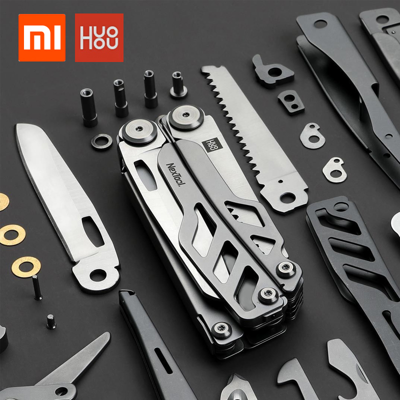 Мультитул xiaomi huohou mini multi function knife hu0140 10 функций black