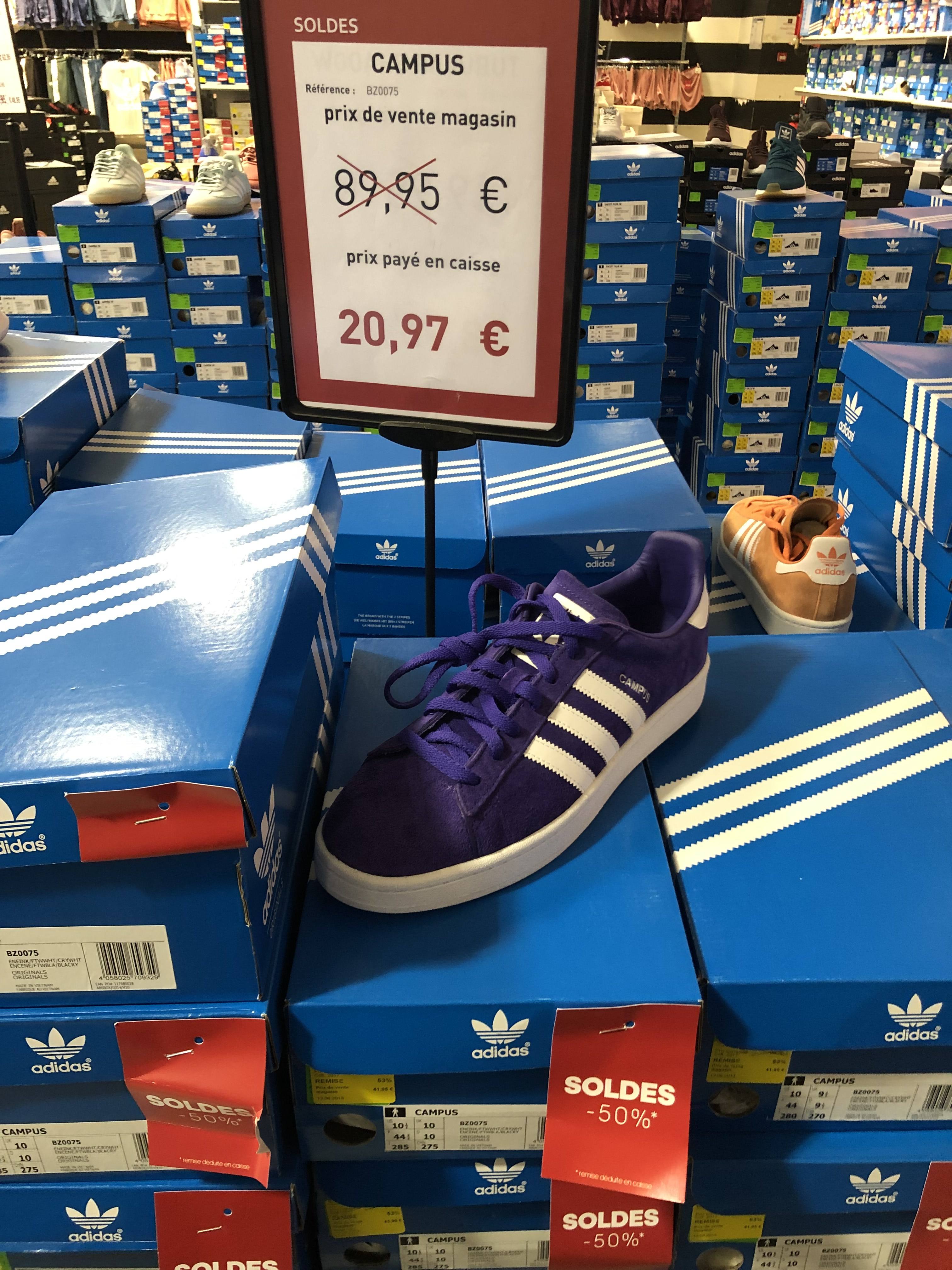 soldes adidas claye souilly
