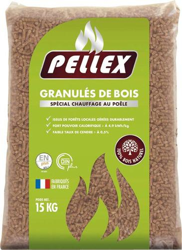 Sac De Granulés De Bois Pellex 15 Kg Dealabscom