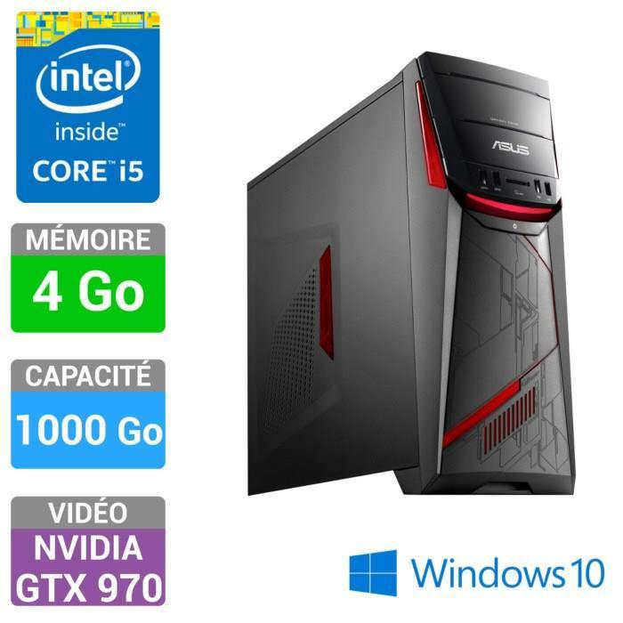 PC Gamer Asus ROG G11CD FR007T I5 6400 GTX 970 4 Go RAM 1 To HDD 