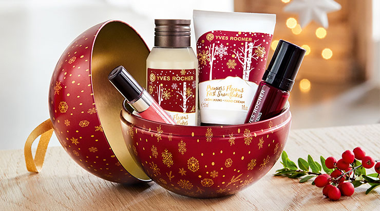 Coffret Boule De Noël Avec 4 Mini Produits Dealabscom