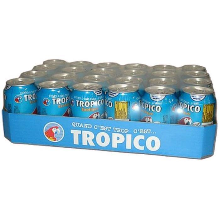  Pack  de 24 canettes  de Tropico 24x33cl Dealabs com