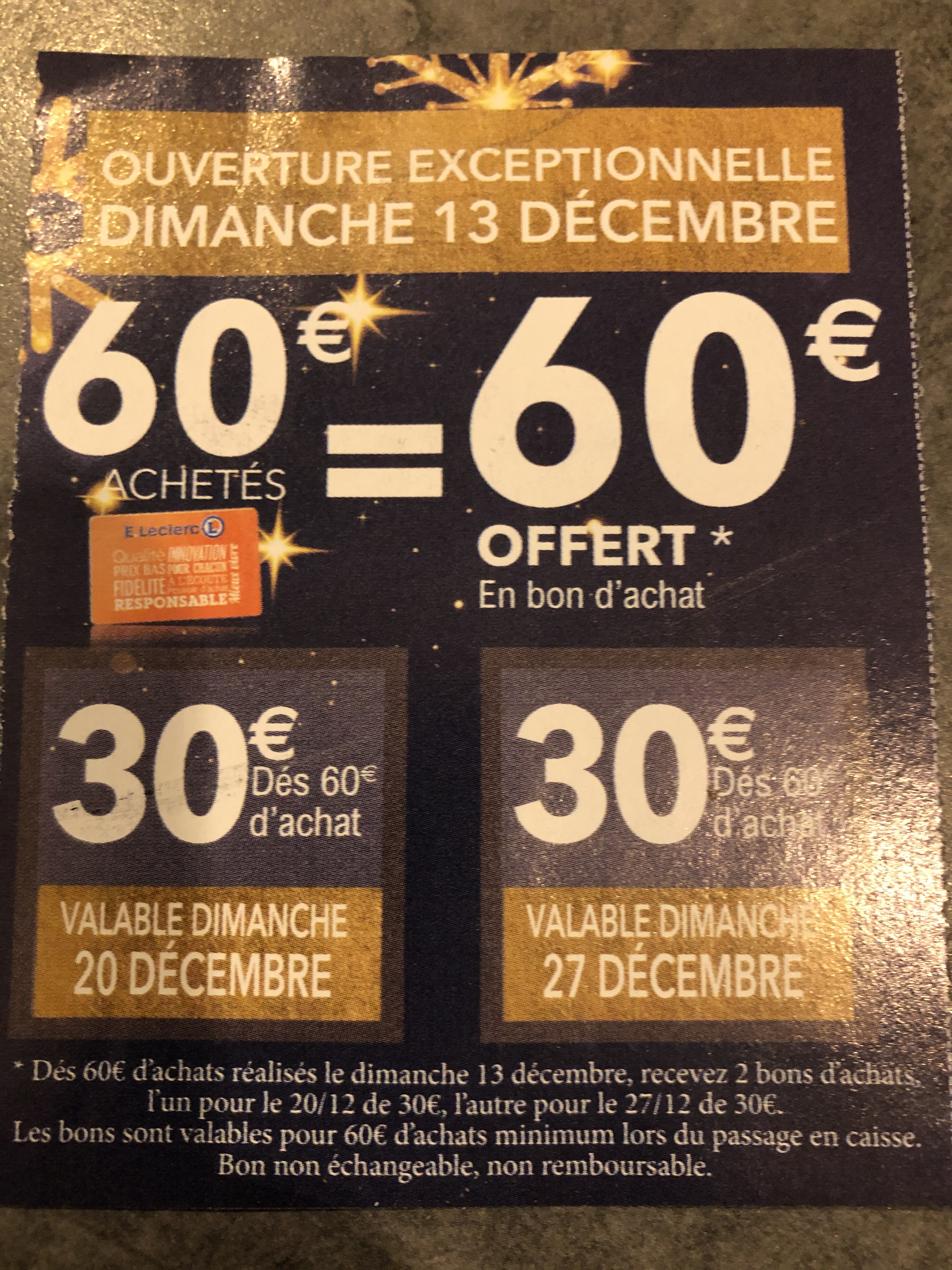 60 Depenses 60 Offerts En 2 Bons D Achat Levallois 92 Dealabs Com