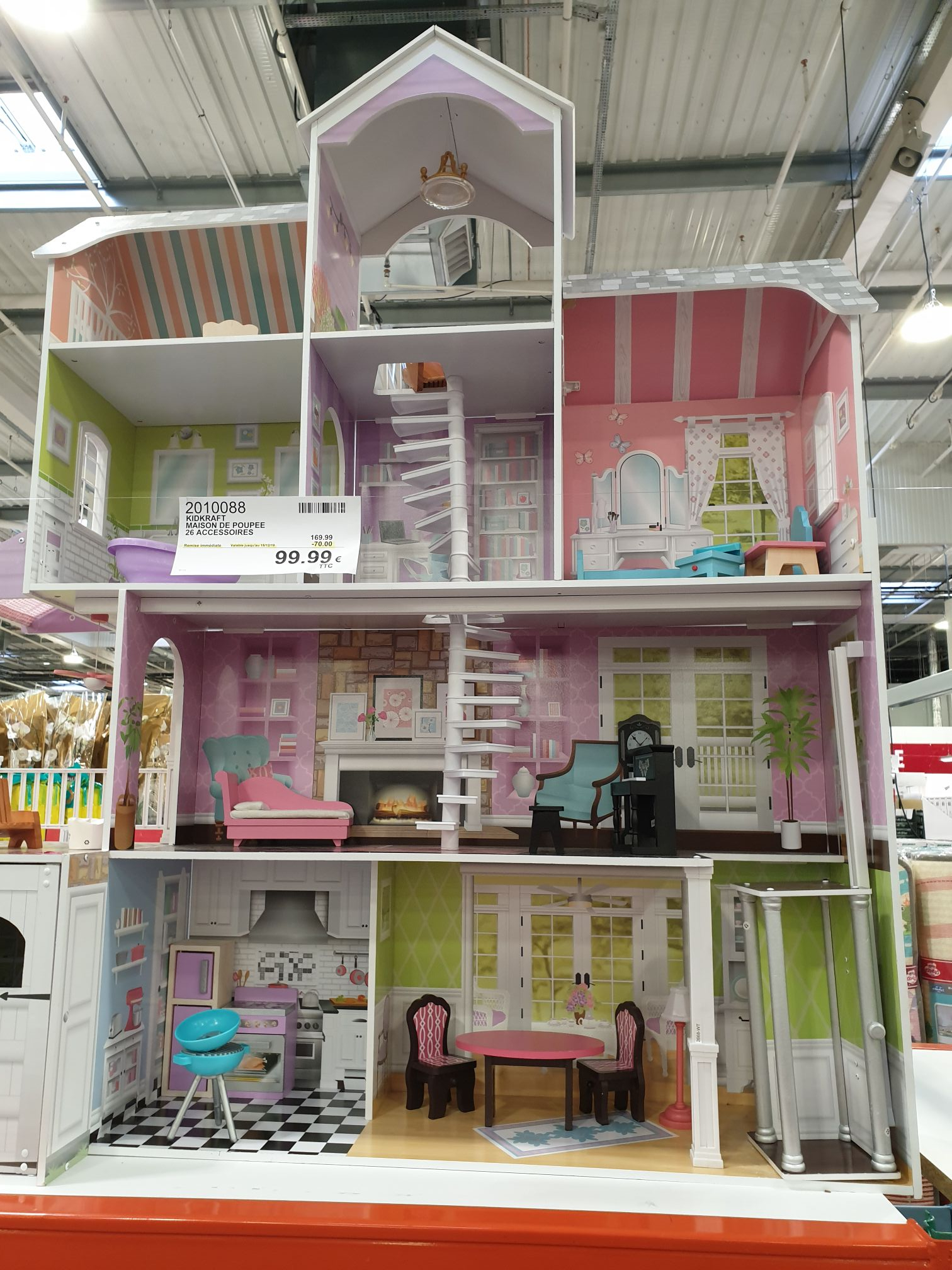 maison de barbie costco